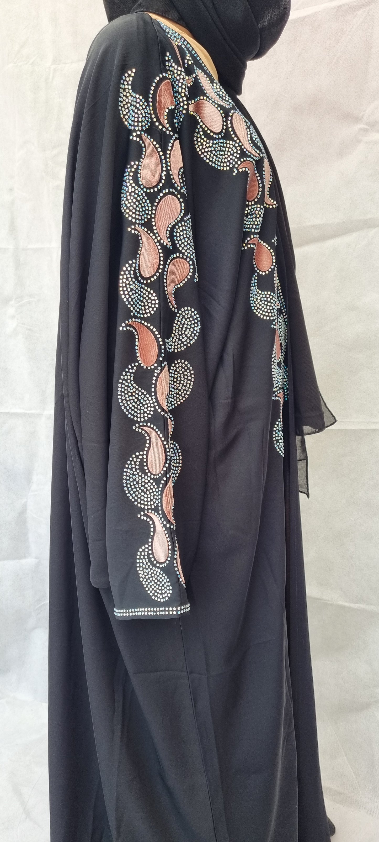 two piece abaya