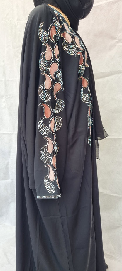 two piece abaya