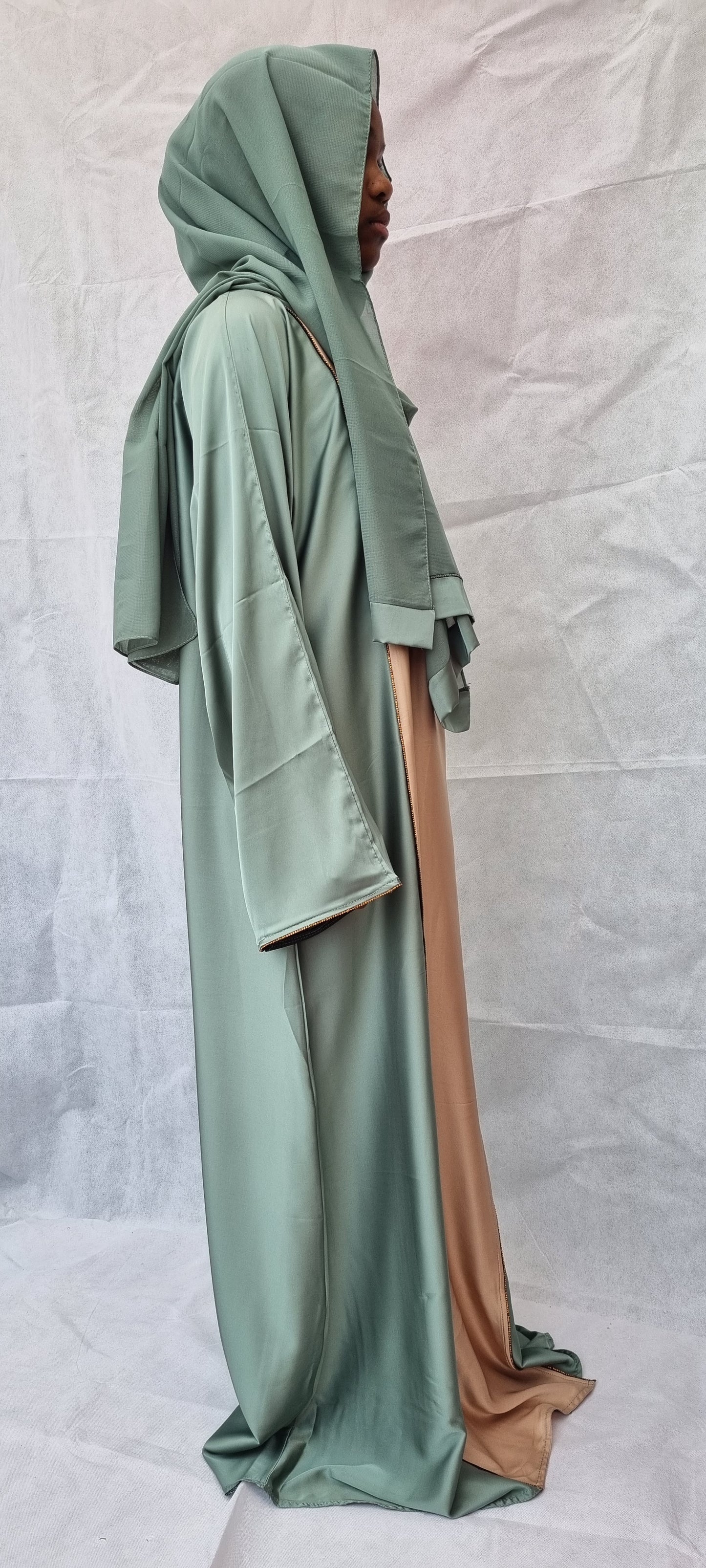 satin abaya