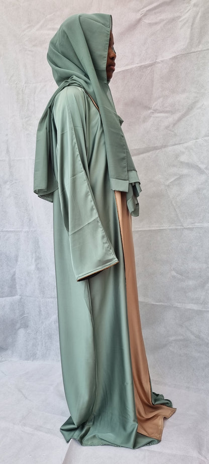 satin abaya