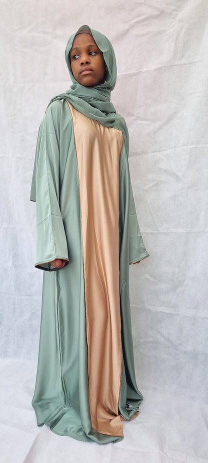 satin abaya