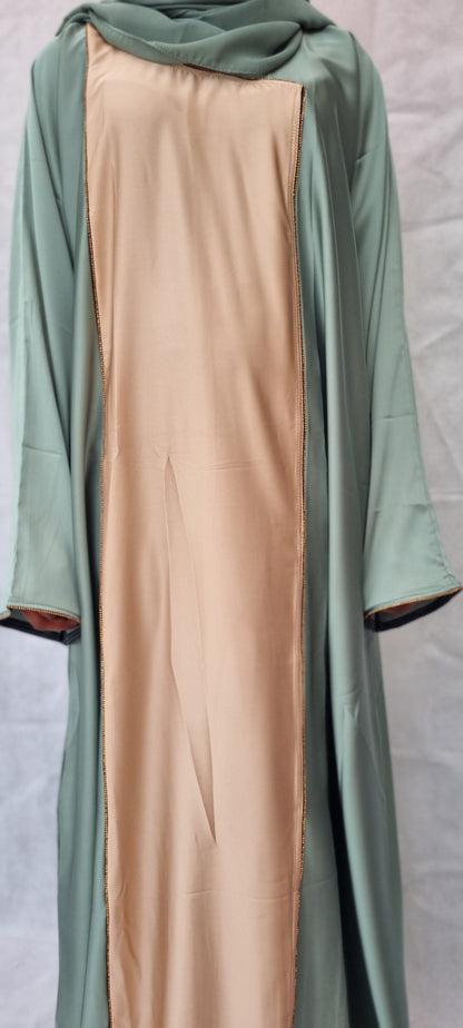 satin abaya