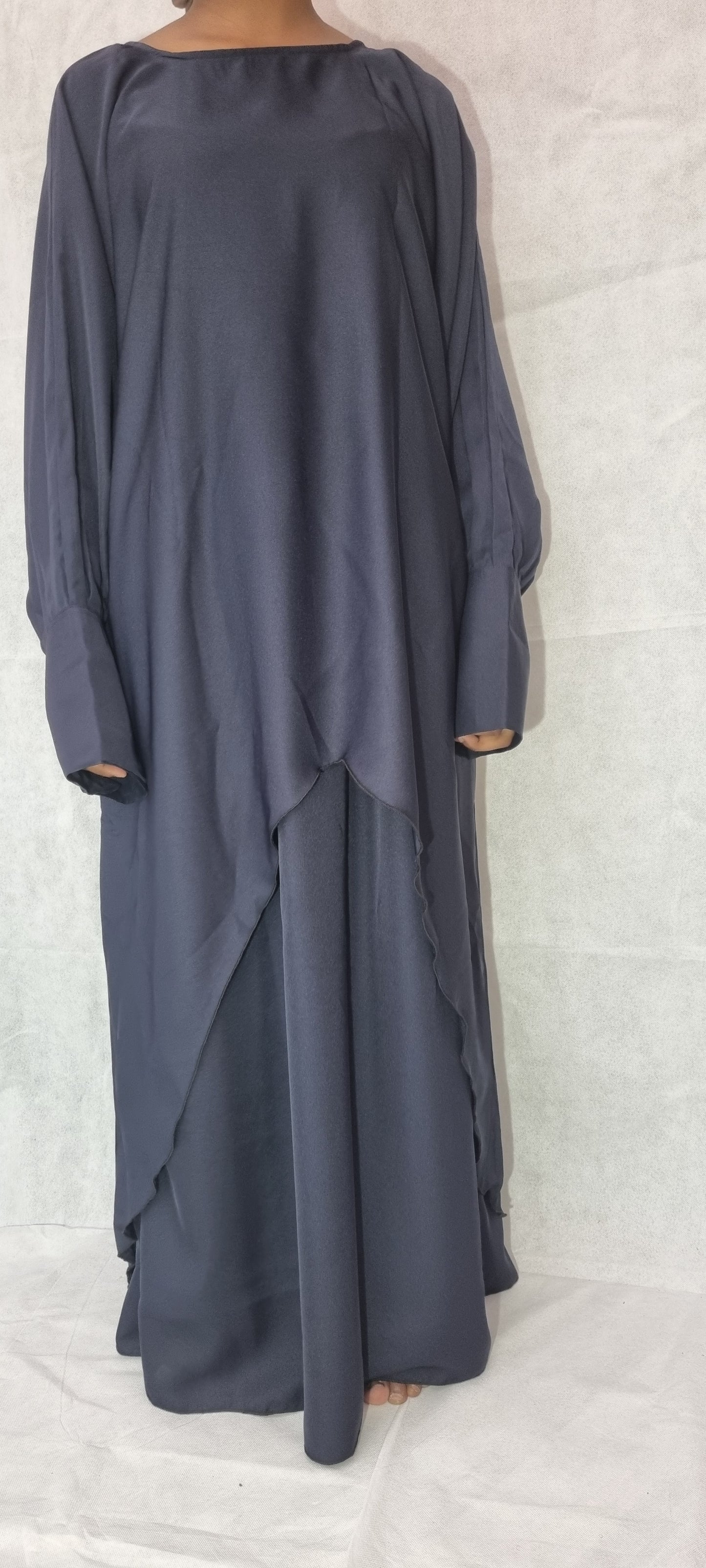 Dark Blue 3-piece Jilbab